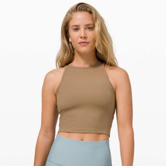 Lululemon LA Front Racer Crop Tank - Picture 1 of 7